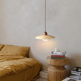 Bamboo Pendant Light LED Glass Shade Ceiling Hanging Lamp   Lighting Fixture Modern Suspended Chandelier