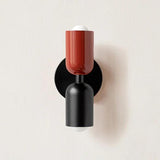 Colorful Nordic Minimalist Double Head Creative Home Deco Wall Light