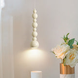 Gourd Bubble Designer Pendant Lamps Middle Bauhaus Cream Wind Chandelier