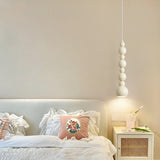 Gourd Bubble Designer Pendant Lamps Middle Bauhaus Cream Wind Chandelier