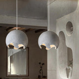 Resin Pendant Lights Kitchen Island Lighting Modern Farmhouse Foyer Entryway Light Fixtures Ceiling Hanging Globe Over Table 85-265V