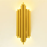 Modern Gold Wall Light Interior Tubular Creative  Elegant Light Fixture
