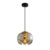 Nordic Glass Lamp Shade Pendent Lamp Modern Minimalist Creative Single Head Pendant Light