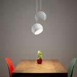 Nordic Modern Simplicity Pendant Light Adjustable Tilt Ball Metal Hanging Lamp Suspension Light