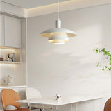 Modern Led Pendant Lights Aluminum White Lamp Lighting