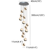 1-14 Light Bocci Style LED Pendant Light Ambient Light DIY Dining Room Light New Design Adjustable LED Integrated - heparts