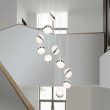 1-14 Light Bocci Style LED Pendant Light Ambient Light DIY Dining Room Light New Design Adjustable LED Integrated - heparts