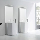 10W/14W/18W Rectangle Modern Led Wall lamp Creative Frameless Light Guide Plate Transparent Crystal - heparts