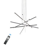 Modern LED Chandelier Aluminum Pendant Lamp for Dining Living Room Shop Stair Lighting Fixtures