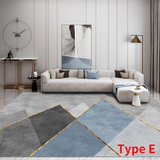 Modern High-end Simplicity Minimalist Beige Designed Area Rug Abstract
