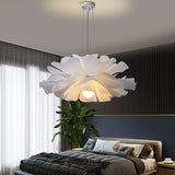 Modern Minimalist White Flower Ceiling Pendant Lighting