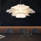 Modern Minimalist White Flower Ceiling Pendant Lighting