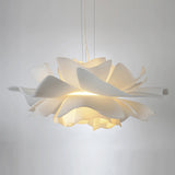 Modern Minimalist White Flower Ceiling Pendant Lighting