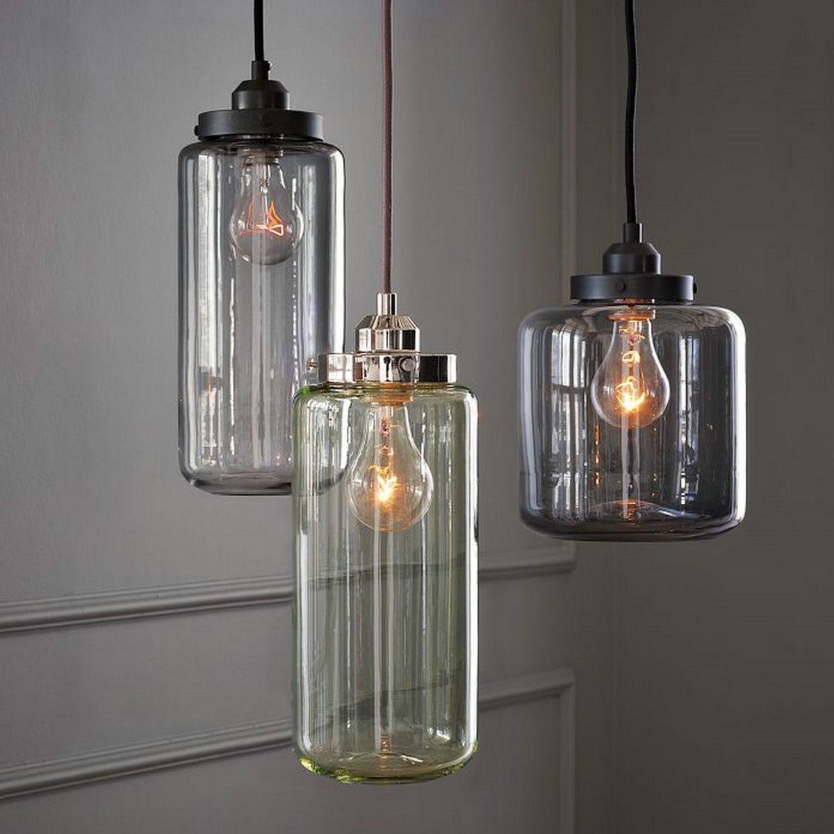 美品　BRID TINY GLASS CEILING LIGHT 3 003365 TINY GLASS CEILING LIGHT 3 | BRID