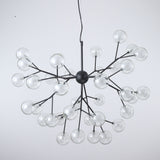 9/27/36/45/54/63-Lights Globe Glass Novelty Sputnik Chandelier Ambient Light Painted Finishes Metal Glass Creative Bulb Included G4 - heparts