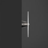 3W/8W D26cm Disk Modern Led Wall lamp Creative Frameless Light Guide Plate Transparent Crystal - heparts