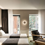 3W/8W D26cm Disk Modern Led Wall lamp Creative Frameless Light Guide Plate Transparent Crystal - heparts