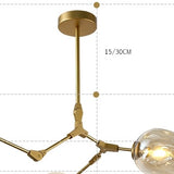 6/7/9 Lights Sputnik Pendant Light Chandelier Lighting Lamp Ambient Light - heparts