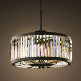 Modern Vintage Crystal Chandelier Lighting Pendant Hanging Light Ceiling Mounted Chandeliers