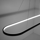 Annular LED Pendant Light Chandelier Lighting Ambient Light -LED Integrated Dimmable With Remote Control - heparts