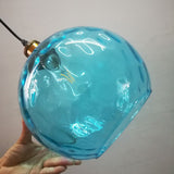 Blue Water Pattern Glass Chandelier Lighting Fixture Clustered Pendant Lights Modern Lighting
