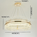 Circular / Novelty Chandelier Pendant Light Ambient Light Painted Finishes Aluminum Creative, New Design LED Integrated - heparts