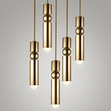 Creative Cylinder & Sphere Post-Modern Pendant Light LED - heparts