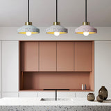 Mini Pendant Light with Antique Concrete Shade, Vintage Industrial Farmhouse Pendant Lighting Fixture Cement Ceiling Light for Dining Room