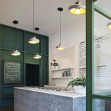 Mini Pendant Light with Antique Concrete Shade, Vintage Industrial Farmhouse Pendant Lighting Fixture Cement Ceiling Light for Dining Room