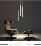 Modern Led Pendant Lights Aluminum Hanging Lamp for Bed Living Room Bulb included AC90-265V Input - heparts