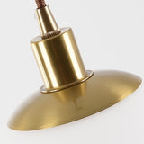 Globe Glass Pendant Light Ambient Light Electroplated Brass Metal Glass Anti-Glare LED - heparts