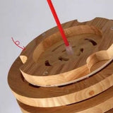 Modern Wood Drum Pendant Light Ambient Light - heparts