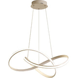 Twist Circular Pendant Light Chandelier Lighting Lamp Ambient Light LED - heparts