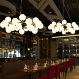 Cluster Pendant Light Ambient Light Electroplated Metal Glass Mini Style 110-120V / 220-240V Bulb Included / G4 - heparts