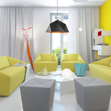 Diameter 38cm Cone Pendant Light Downlight Painted Finishes Metal Creative Vintage Pendant Lights E26/E27 - heparts