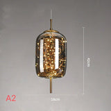 Gypsophila LED Glass Pendant Lighting Chandelier