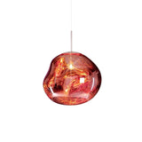 Melt Pendant Chrome Acrylic Lava Globe Glass Pendant Light Lamp Simple Modern E26E27 - heparts