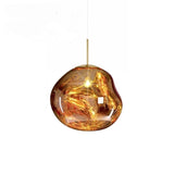 Melt Pendant Chrome Acrylic Lava Globe Glass Pendant Light Lamp Simple Modern E26E27 - heparts