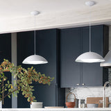 Minimalist Creative Minimalist LED  Aluminum Silica Gel Island Painted Finishes Modern