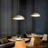 Minimalist Creative Minimalist LED  Aluminum Silica Gel Island Painted Finishes Modern