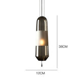 Nordic Creative Bedroom Glass Chandelier Mini Pendant Lighting