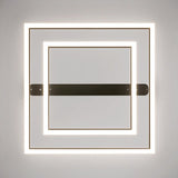 Square LED Chandelier Modern Simple Atmosphere  Living Room Modern LED Pendant Lights Suspension Lighting  90-265V