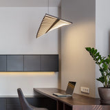 Modern Fishbone Chandelier Contemporary Variety Light Ambient Light Pendant Light LED Integrated Dimmable Remote Control