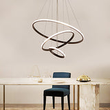 Outer Glow 3-Lights 60cm Circle Chandelier Ambient Light LED Integrated