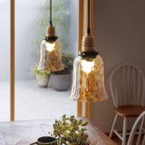 Retro Industrial Style Mini Art Glass Chandelier Pendant Lighting