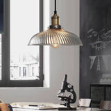 Retro Glass Pendant Light Designer's Lamp Simple Modern - heparts