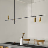 3-Lights Geometric Pendant light Chandelier Ambient Light Electroplated Painted Metal