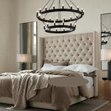 Rustic Industrial Iron Wagon Wheel Chandelier - Farmhouse Loft Vintage Black Metal Ring Pendant Light Fixture