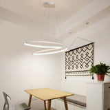Modern led Pendant lights for living room dining room Matte Black/White 90-260V hanging Pendant lamp