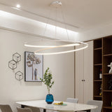 Modern led Pendant lights for living room dining room Matte Black/White 90-260V hanging Pendant lamp